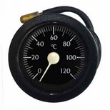 Термометр биметаллический накладной TAB 63/120